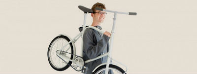 Designstudent ontwerpt 'meest comfortabele stadsfiets' 