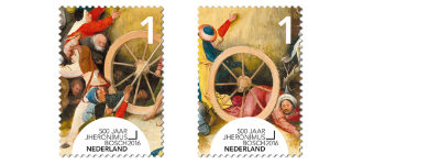 Studio Kluif ontwerpt Jheronimus Bosch-zegel voor PostNL
