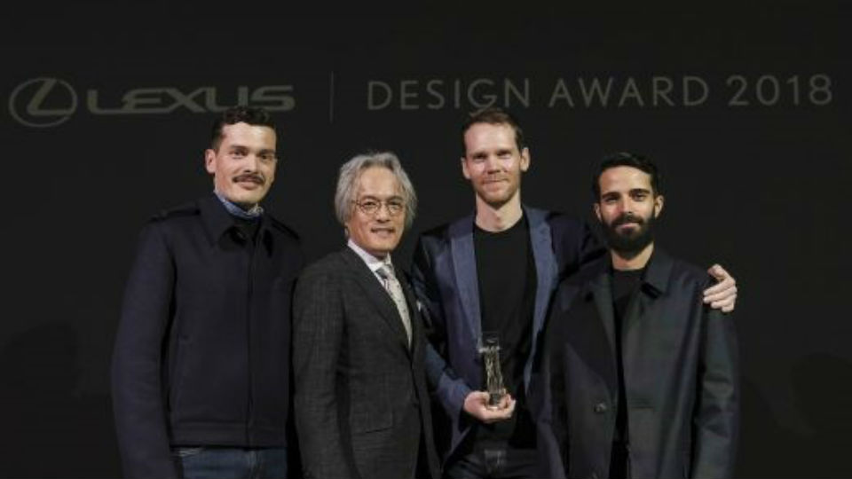 Testing Hypotheticals wint Lexus Design Award 2018
