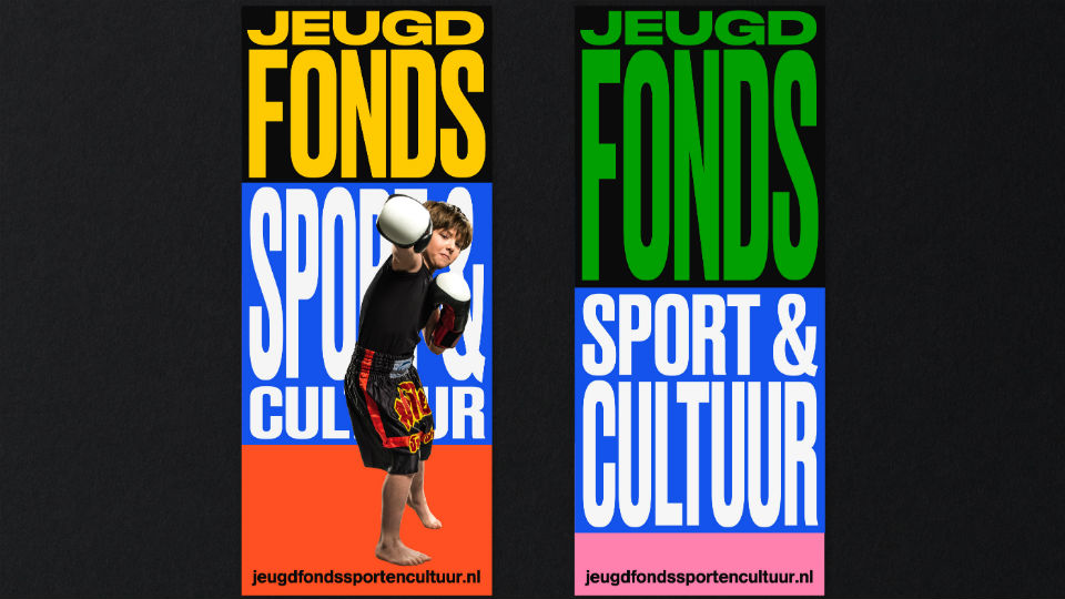 [designpanel] Jeugdfonds Sport & Cultuur door Studio Dumbar