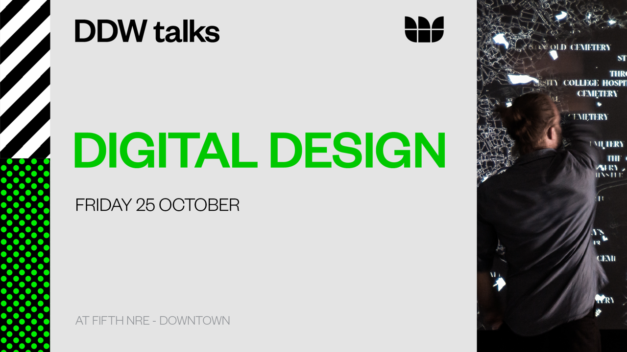 Line-up Digital Friday tijdens Dutch Design Week bekend
