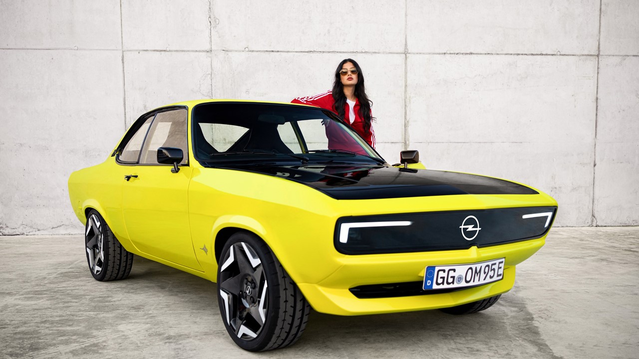 Opel Manta is terug als ElektroMOD 