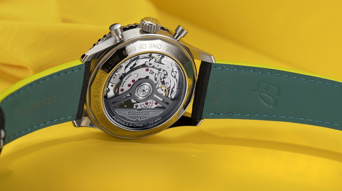 Breitling treedt toe als horlogepartner van Aston Martin en F1