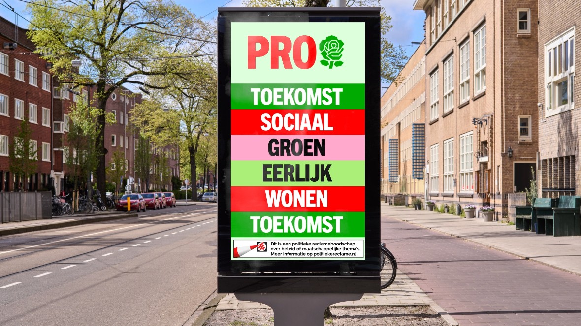 PRO bouwt identiteit rond Groene Roos