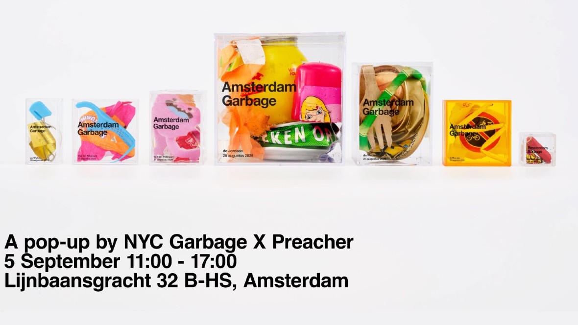 Justin Gignac exposeert Amsterdams straatafval