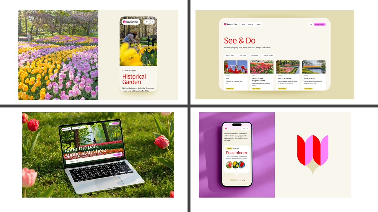 Keukenhof lanceert nieuwe website