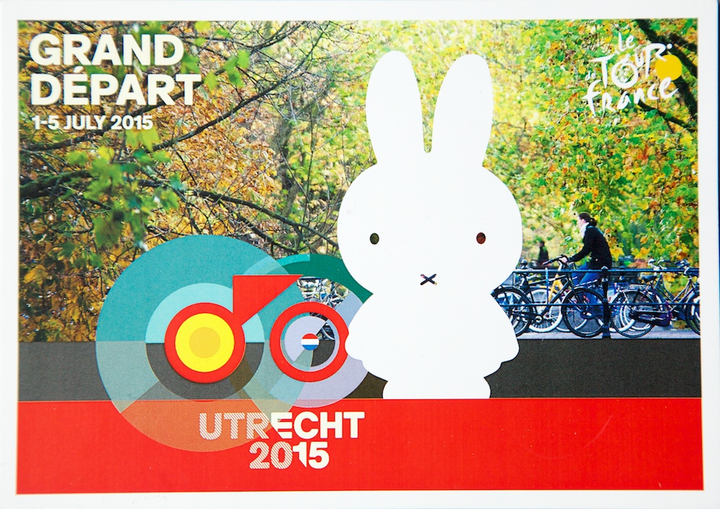 Nijntje symbool voor start Tour de France in Utrecht 2015