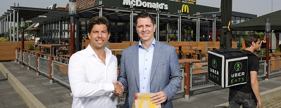 UberEats gaat McDonald's bezorgen in Nederland