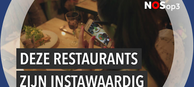 NOS belicht horeca-sluikreclame via Instagram