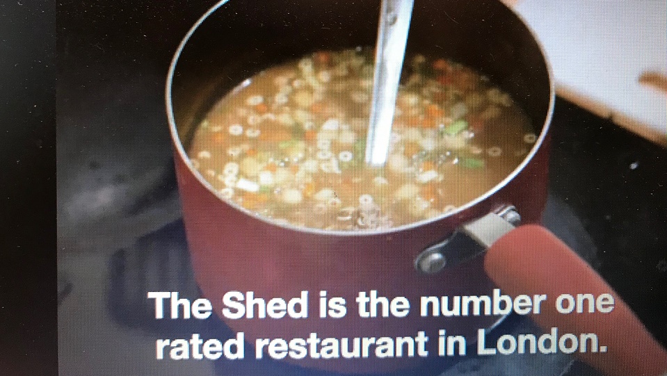 The Shed at Dulwich fopt TripAdvisor compleet met fake restaurant