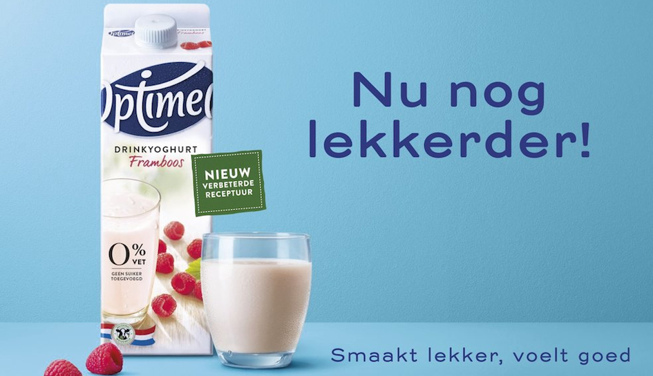 FrieslandCampina vernieuwt productlijn Optimel - nieuwe foodstrategie