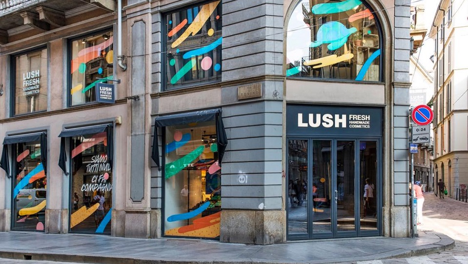 Lush opent  eerste Naked Shop in Milaan