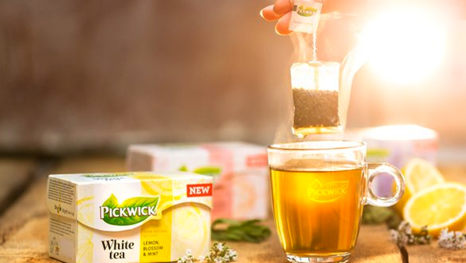 Pickwick White Tea komt met drie witte thee varianten