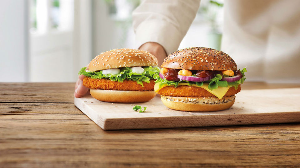 McDonald's introduceert twee Veggie Burgers