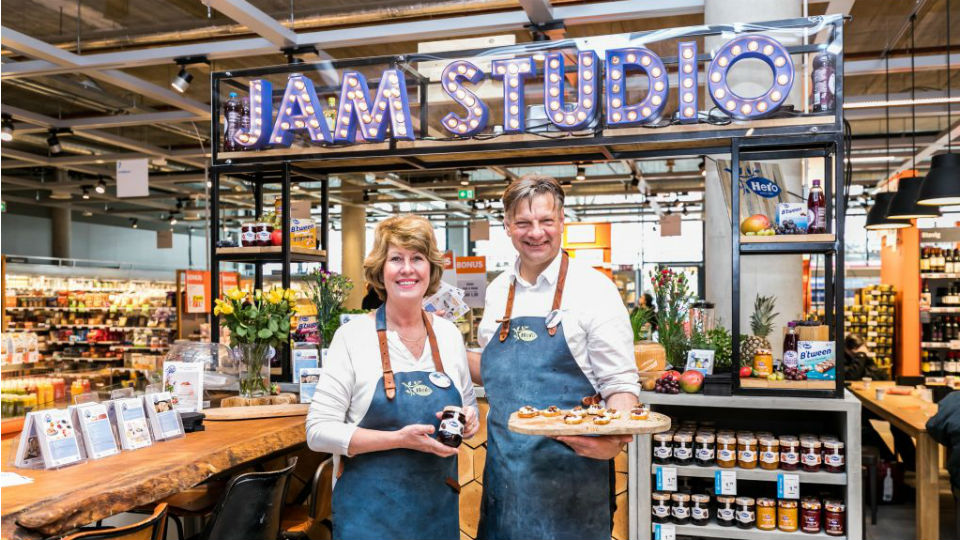 Shoppers verrassen met jam