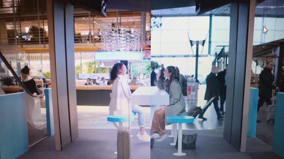 KLM en DDB Unlimited lanceren hologrambar 