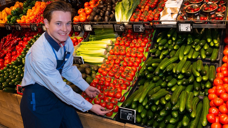 Albert Heijn test plasticvrije AGF-afdeling in combinatie met 'dry misting'