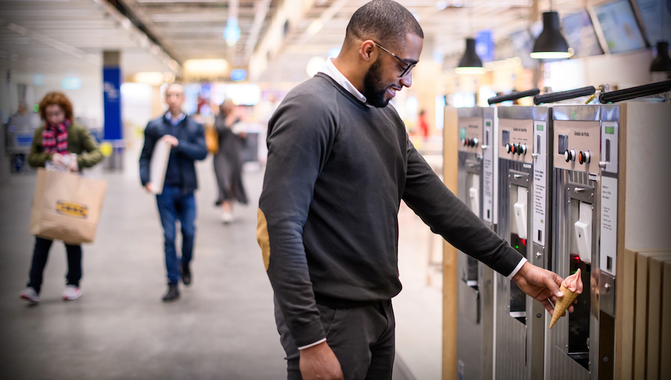 Plantaardig softijs Ikea vanaf april in de winkel