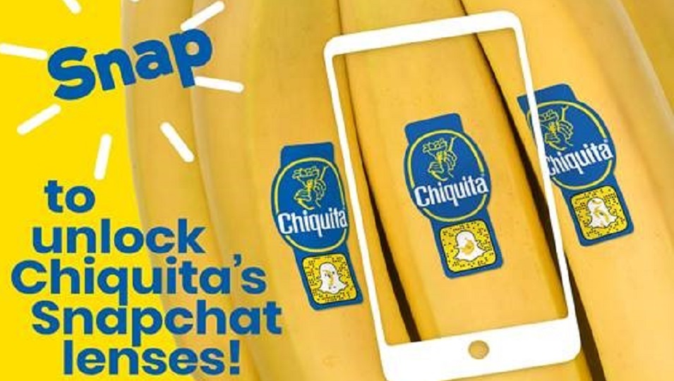 Chiquita lanceert Snapcodes ter ere van Wereldbananendag