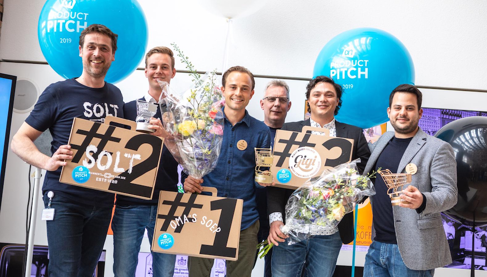 Oma's Soep wint AH Product Pitch 2019