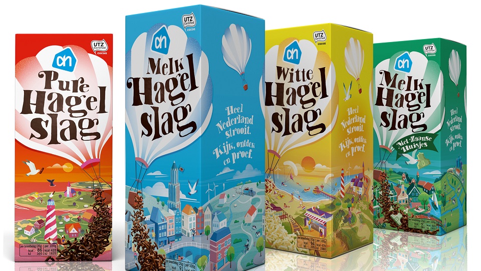 Design van Albert Heijn eigen merk internationaal bekroond