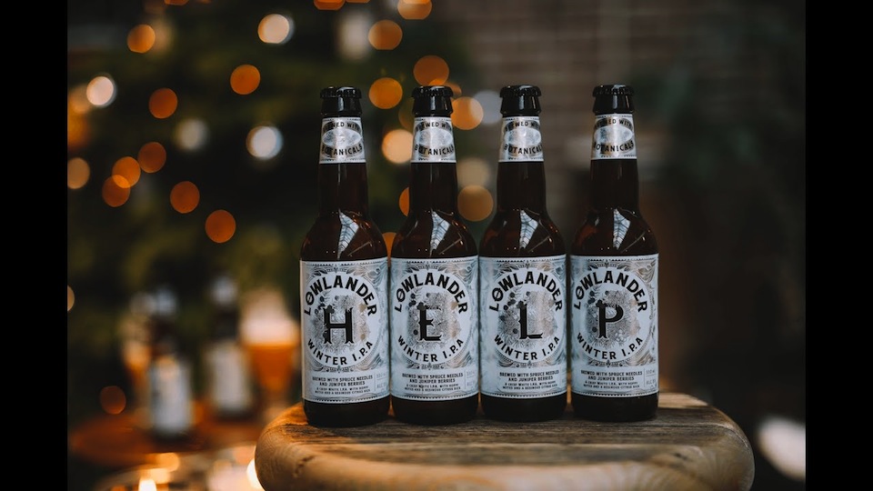 Lowlander lanceert Winter IPA van kerstbomen