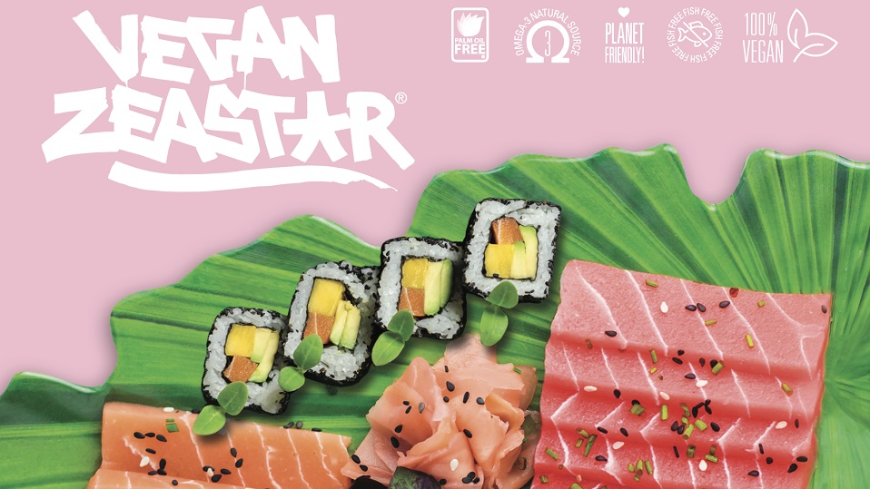 Nederland gaat overzee met sushi-waardige plantaardige 'Vegan ZeaStar' 