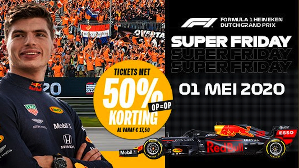 Jumbo laat klanten met Super Friday genieten van Dutch GP