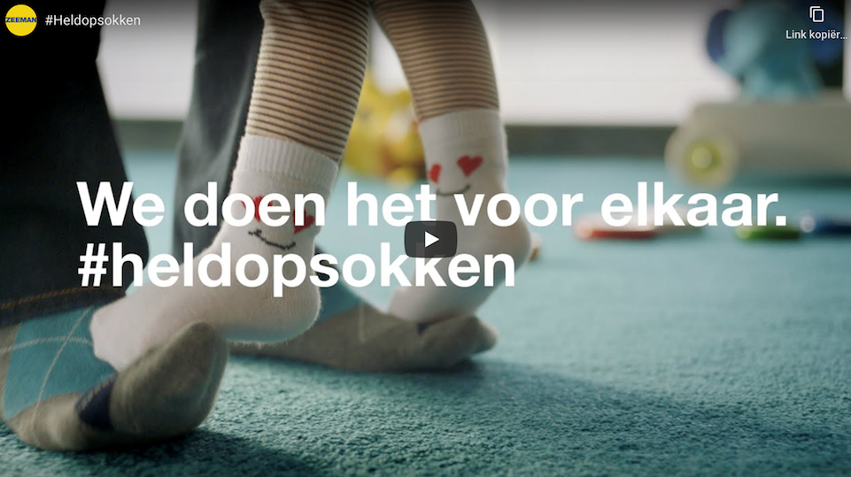 Zeeman lanceert #heldopsokken