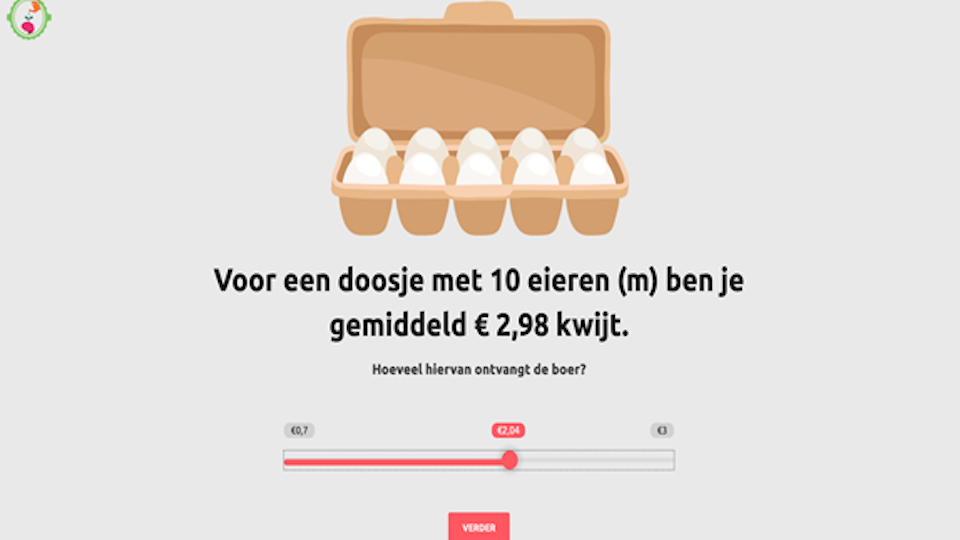 Interactieve campagne bewustwording eerlijke voedselprijzen