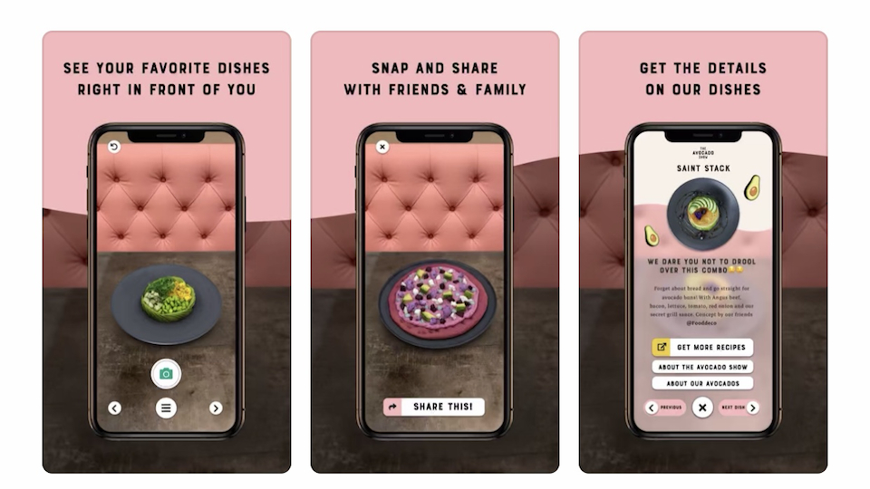 The Avocado Show lanceert Hologram App