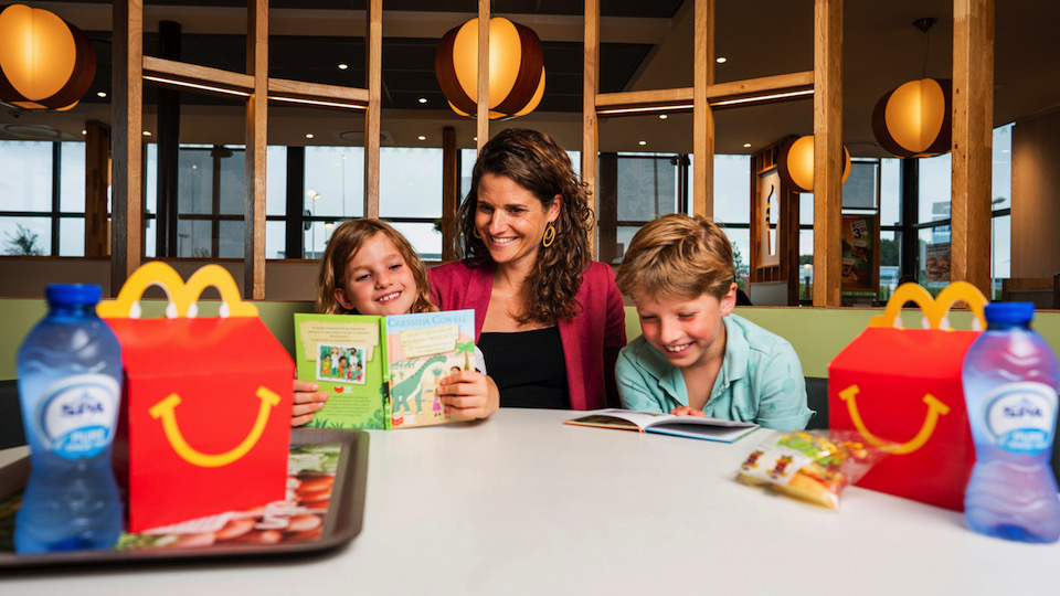 Boekje in ieder Happy Meal tijdens de Kinderboekenweek