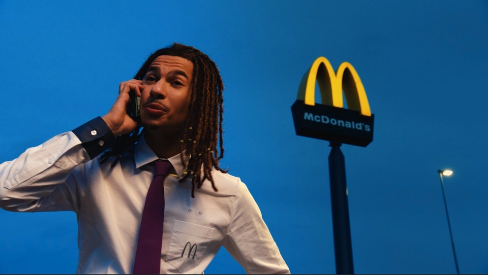 Rapper Jacin Trill inspireert McDonald's crew 