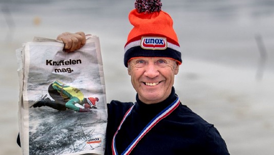Unox vindt anonieme schaatsheld na 24 jaar terug