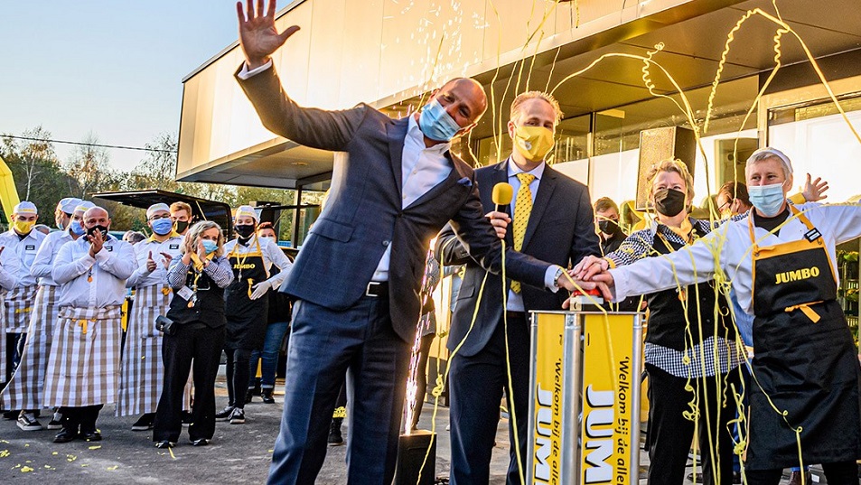  Jumbo City aan de Nachtegaalstraat in Utrecht opent haar deuren