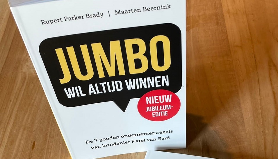 Nieuw jubileumboek inclusief vuistregels Jumbo-grondlegger Karel van Eerd