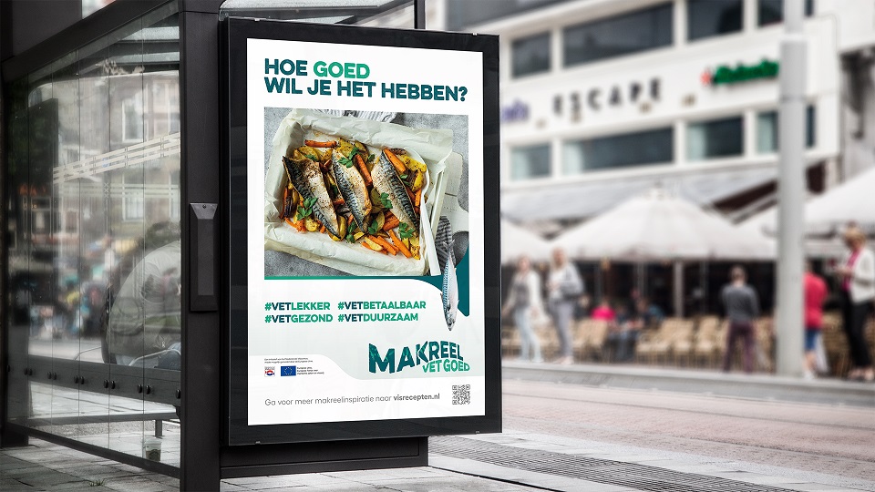 Nederlands Visbureau start 'Makreel: Vetgoed' campagne