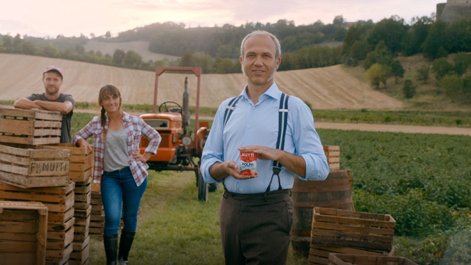 Tomatenmerk Mutti voor het eerst op TV