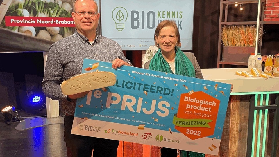 Beste bioproduct 2022: Mekketaler geitengatenkaas