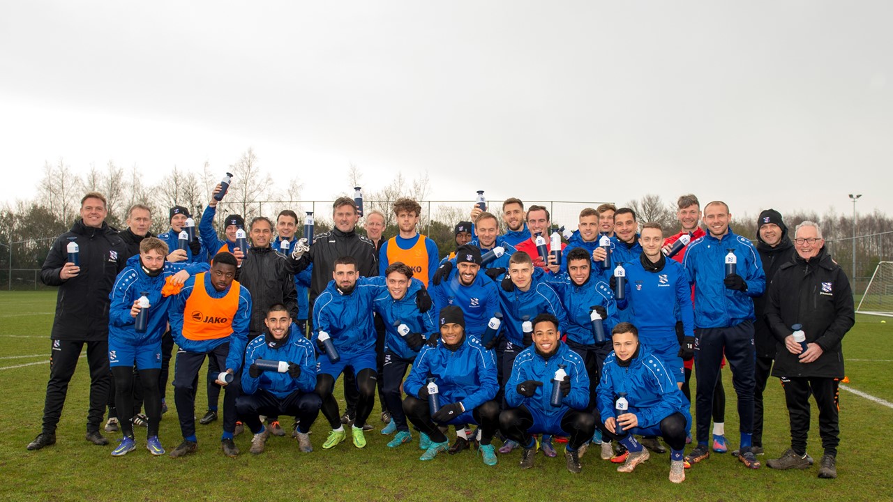 Sc Heerenveen drinkt voortaan water uit Dopper