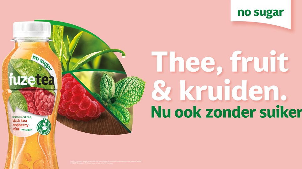 Fuze Tea viert kracht van fusie met Made of Fusion campagne