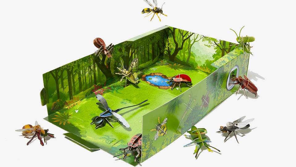 Insecten sparen bij de Hema