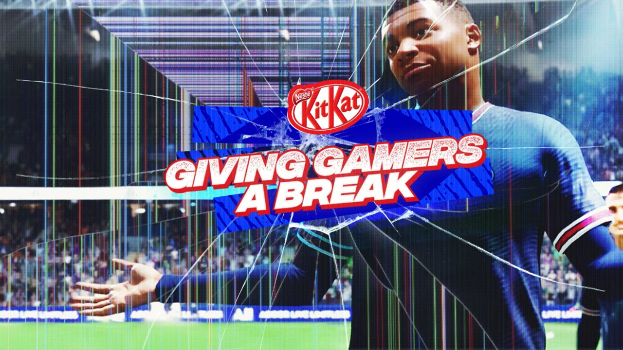 Kitkat breekt in in Fifa game 