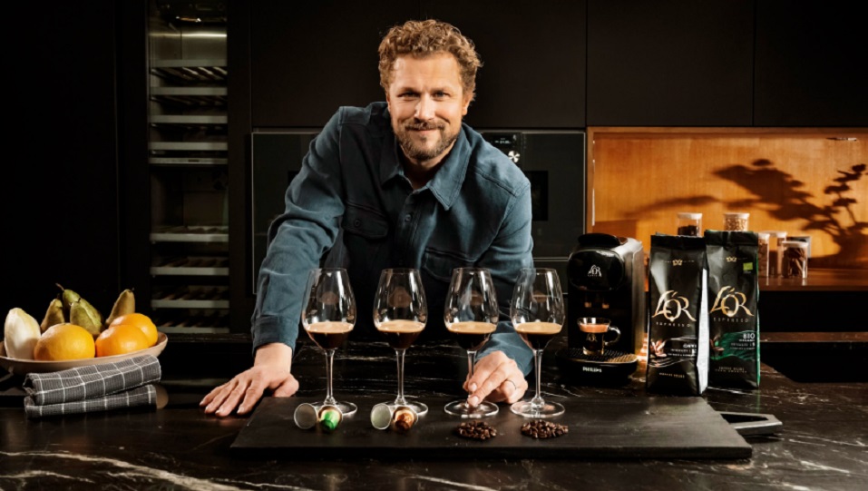 L'Or Espresso lanceert nieuwe campagne met sterren-chef Bijdendijk