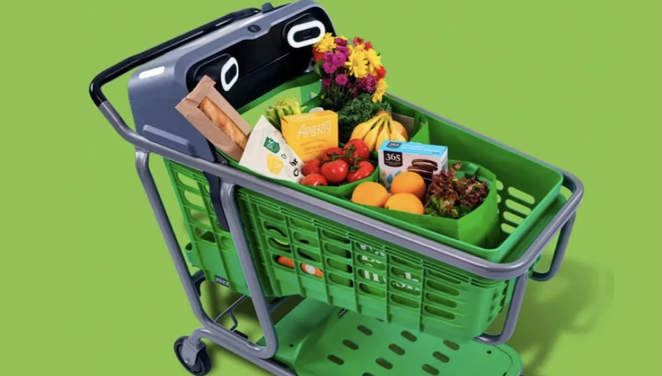 Amazons nieuwe AI winkelkar versimpelt boodschappen doen