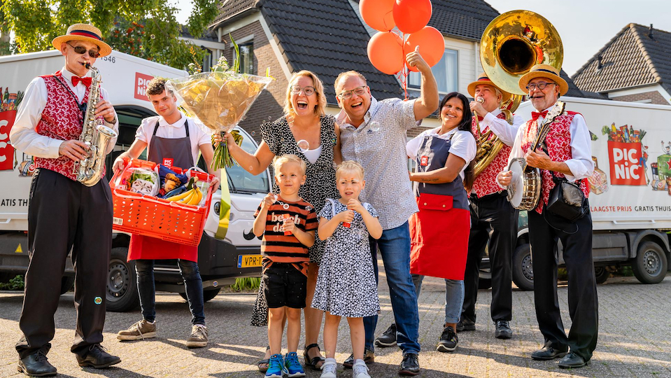 Online supermarkt Picnic verwelkomt miljoenste klant