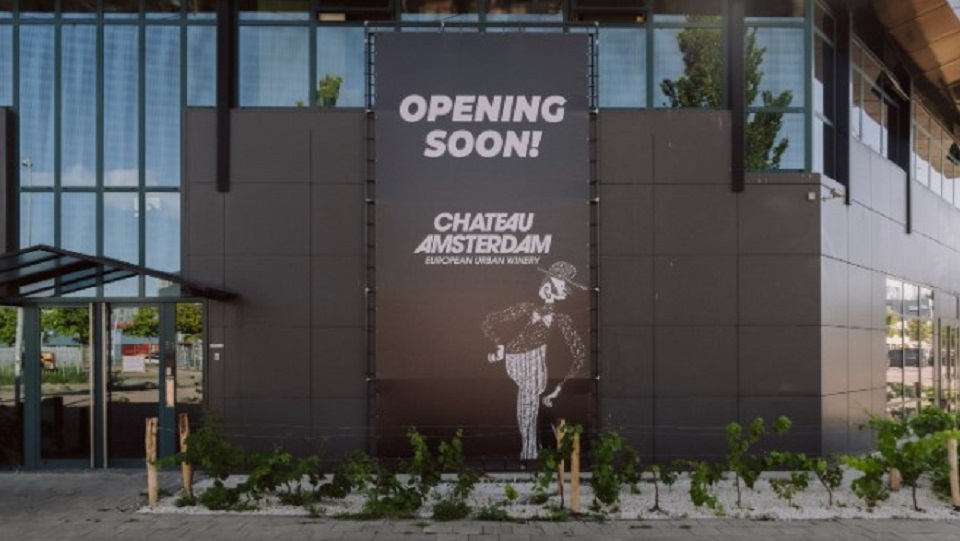 Chateau Amsterdam opent nieuwe urban winery