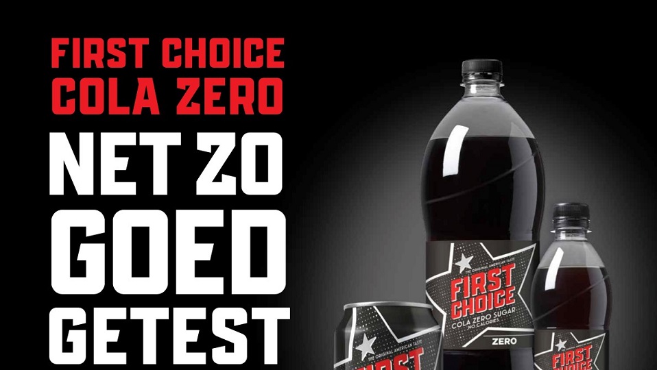 Normec Sensory: 'First Choice Cola Zero net zo goed getest als de marktleider'