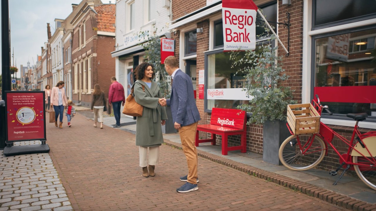 RegioBank is de buurtzame bank