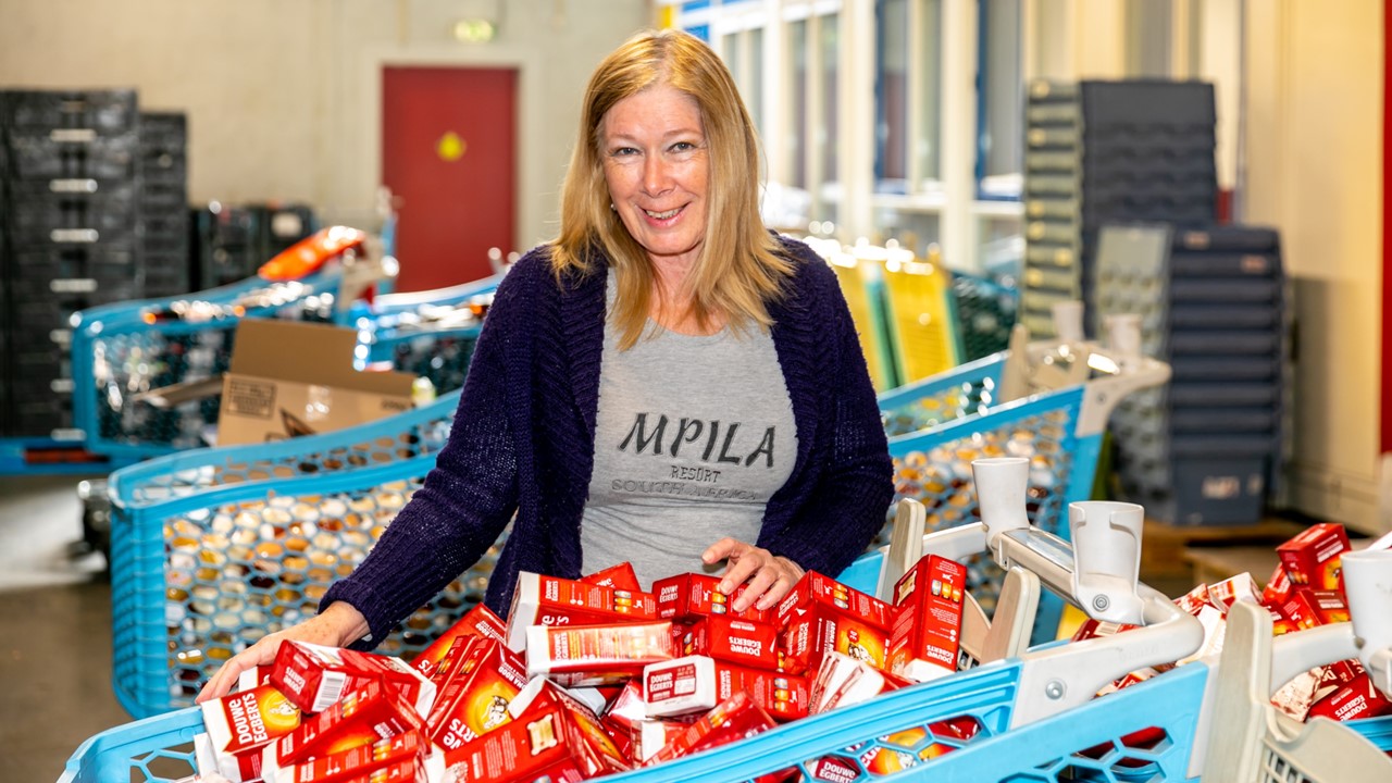 Inzamelingsactie Albert Heijn en Voedselbank 